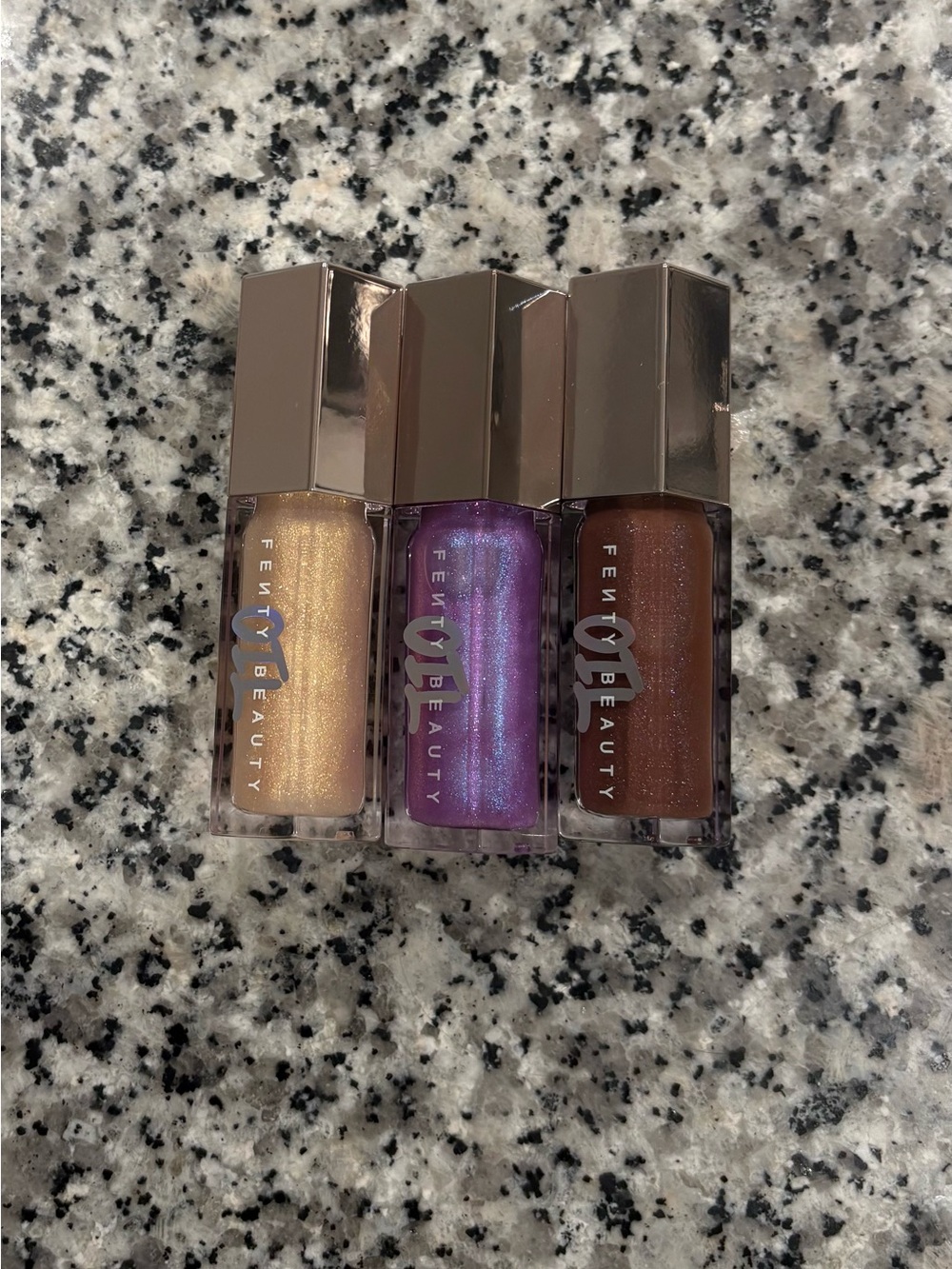Fenty Beauty Gloss Bomb Luminizing Lip Oil Glosses Trio BRAND NEW - Picture 7 of 14
